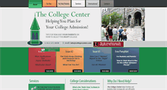 Desktop Screenshot of collegecenter.com